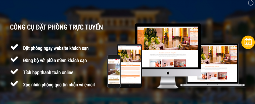 công cụ đặt phòng trực tuyến - Hotel Booking Engine